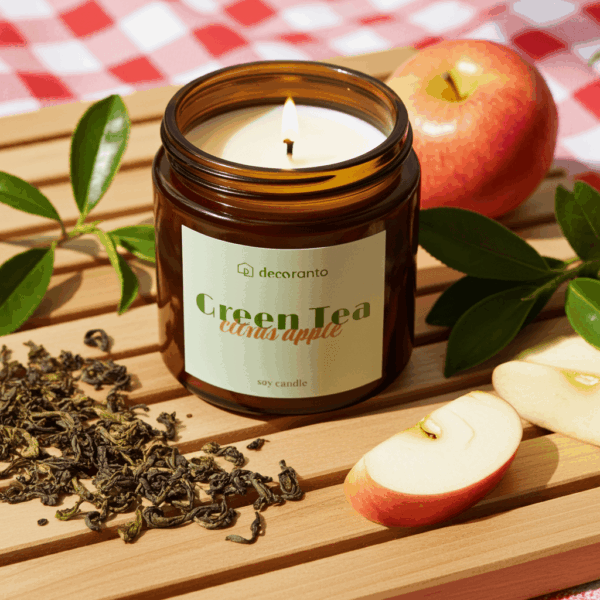 Świeca-sojowa-zapachowa-GREEN-TEA-&-CITRUS-APPLE - -Decoranto-edited_3 (2) Świeca sojowa zapachowa GREEN TEA & CITRUS APPLE