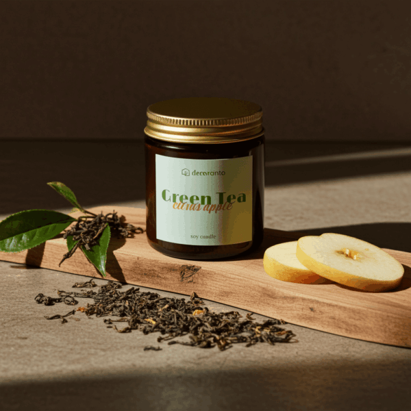 Świeca-sojowa-zapachowa-GREEN-TEA-&-CITRUS-APPLE - -Decoranto-edited_4 (3) Świeca sojowa zapachowa GREEN TEA & CITRUS APPLE