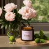 swieca peony bergamot 120 (3) Świeca sojowa zapachowa PEONY QUEEN & BERGAMOT