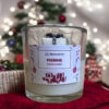 Świeca sojowa zapachowa PIERNIK świąteczna w szklanym kubku 400 ml