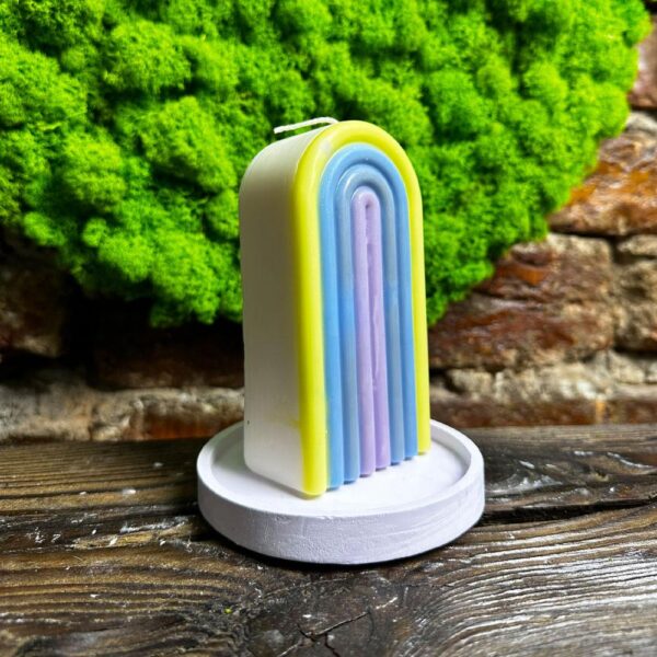 swieca-sojowa-mala-rainbow-kolorowa.jpg Naturalna świeca sojowa Tęcza Mix