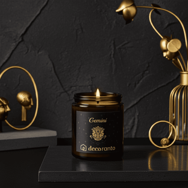 swieca sojowa znaki zodiaku gemini 180 (2) Świeca sojowa zapachowa znaki zodiaku GEMINI (Bliźnięta)