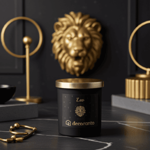 Świeca sojowa zapachowa znaki zodiaku LEO (Lew)