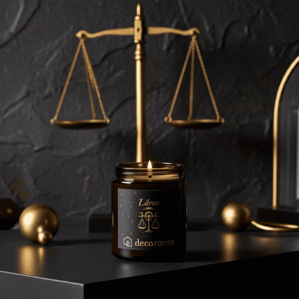 swieca sojowa znaki zodiaku libra 180 (6) Świeca sojowa zapachowa znaki zodiaku LIBRA (Waga)