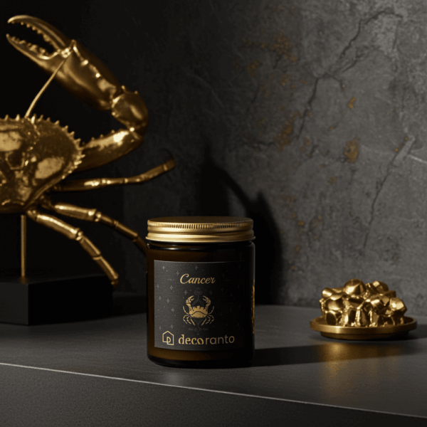 swieca sojowa znaki zodiaku rak 180 (1) Świeca sojowa zapachowa znaki zodiaku CANCER (Rak)