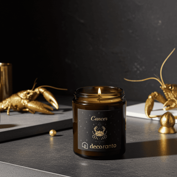 swieca sojowa znaki zodiaku rak 180 (5) Świeca sojowa zapachowa znaki zodiaku CANCER (Rak)