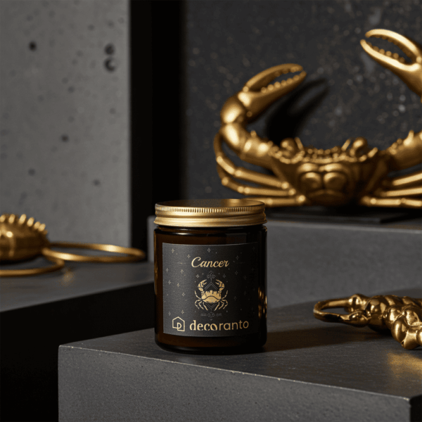 swieca sojowa znaki zodiaku rak 180 (6) Świeca sojowa zapachowa znaki zodiaku CANCER (Rak)