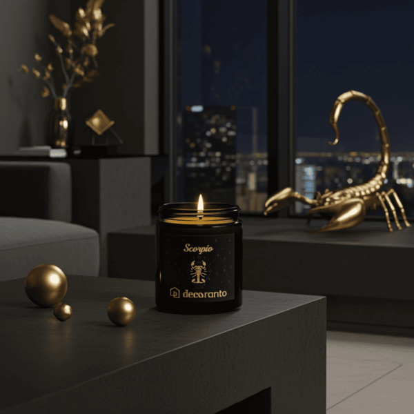 swieca sojowa znaki zodiaku skorpion 180 (2) Świeca sojowa zapachowa znaki zodiaku SCORPIO (Skorpion)