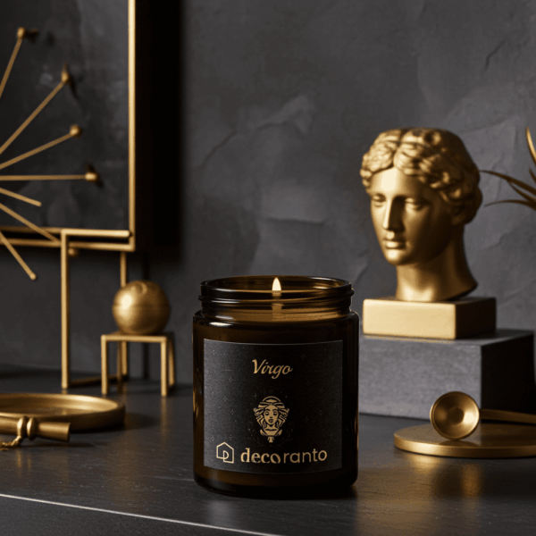 swieca sojowa znaki zodiaku virgo 180 (4) Świeca sojowa zapachowa znaki zodiaku VIRGO (Panna)