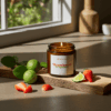 swieca strawberry bergamot 120 (3) Świeca sojowa zapachowa STRAWBERRY & BERGAMOT