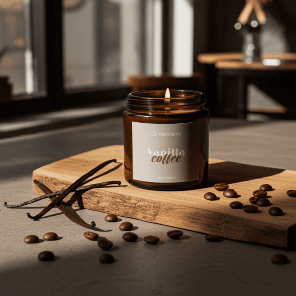 Świeca sojowa zapachowa COFFEE & VANILLA