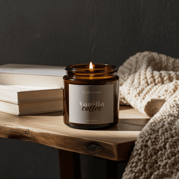 Świeca sojowa zapachowa COFFEE & VANILLA