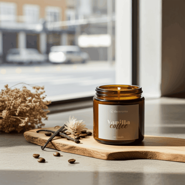 Świeca sojowa zapachowa COFFEE & VANILLA